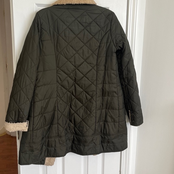 Free People Plaid and Sherpa Jacket - Picture 4 of 4